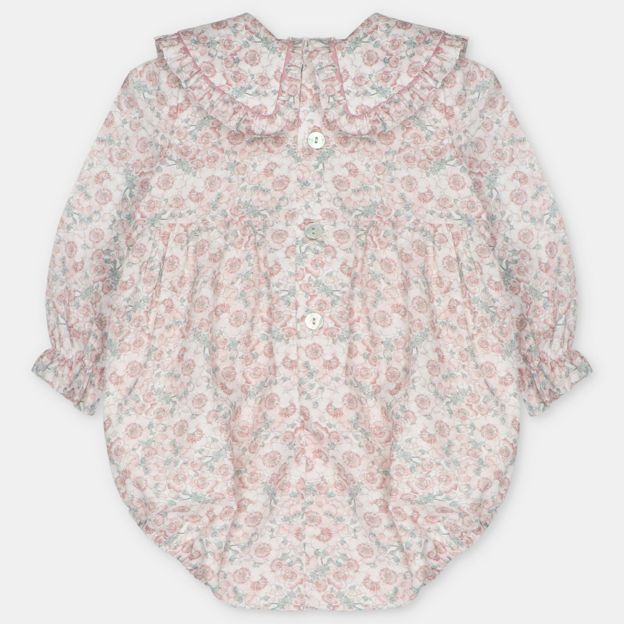 SHORT ROMPER WOVEN GIRL LENA