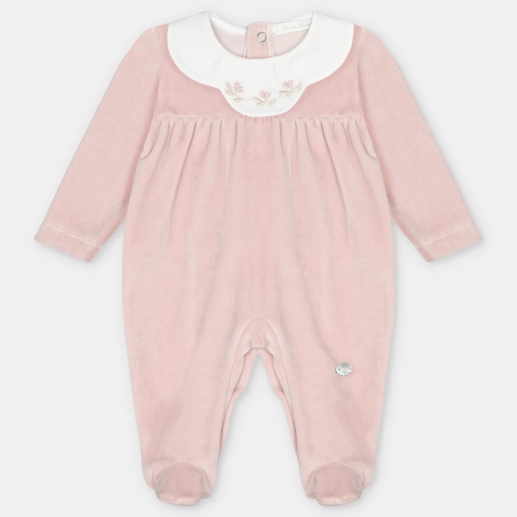 BABYGROW WOVEN GIRL VELOUR YERNES