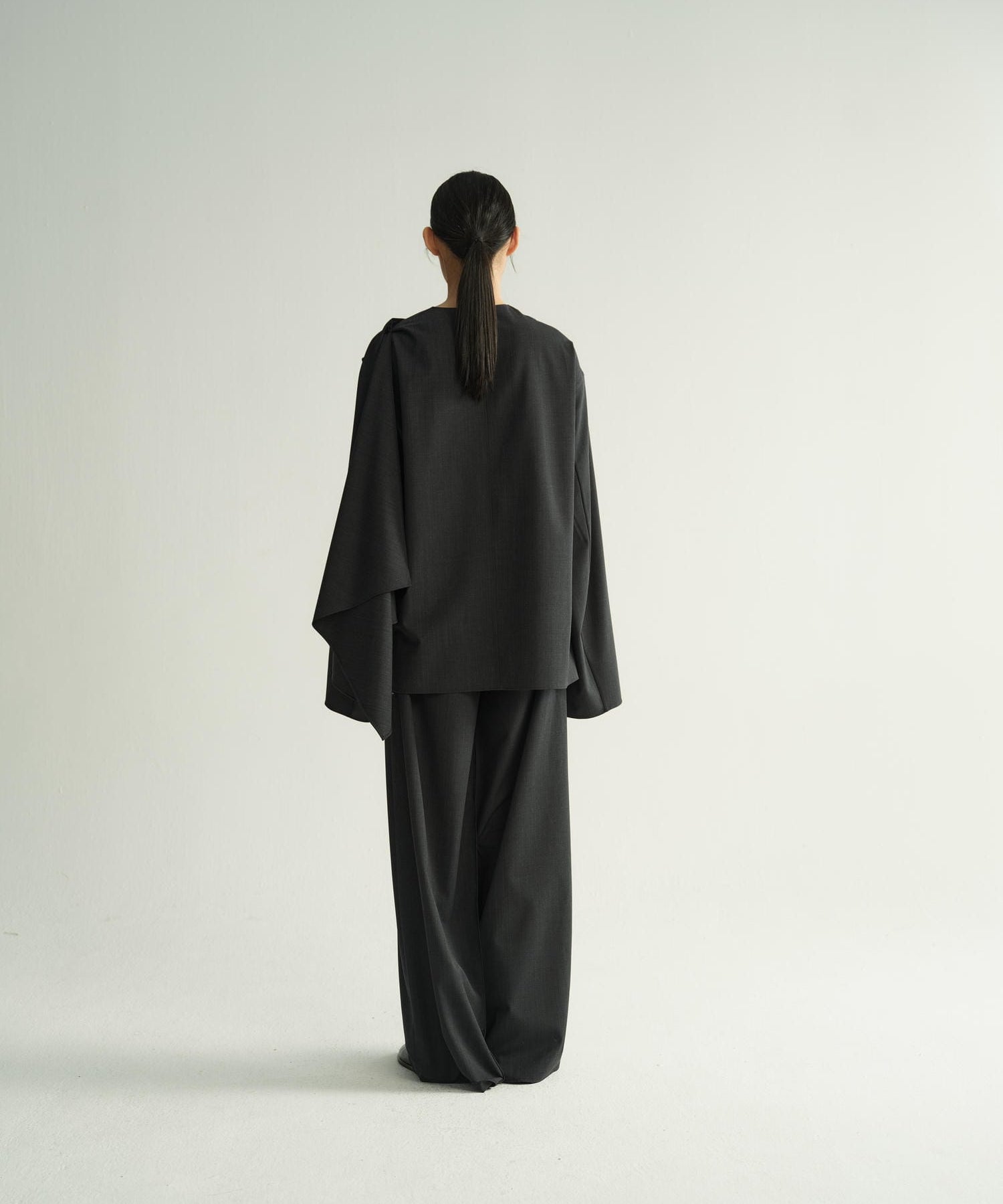 Astra diamond cut trousers | Grey