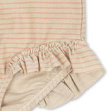 JADE LS SWIMSUIT - ROSE STRIPE