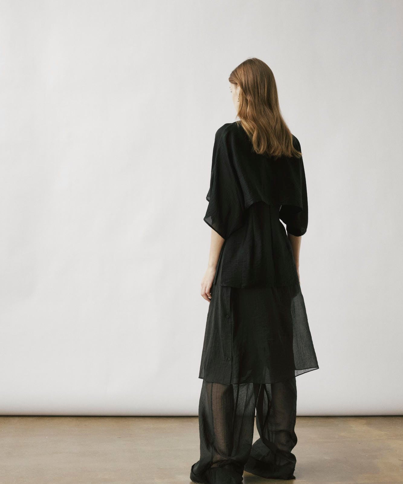 Cilla sheer flap trousers