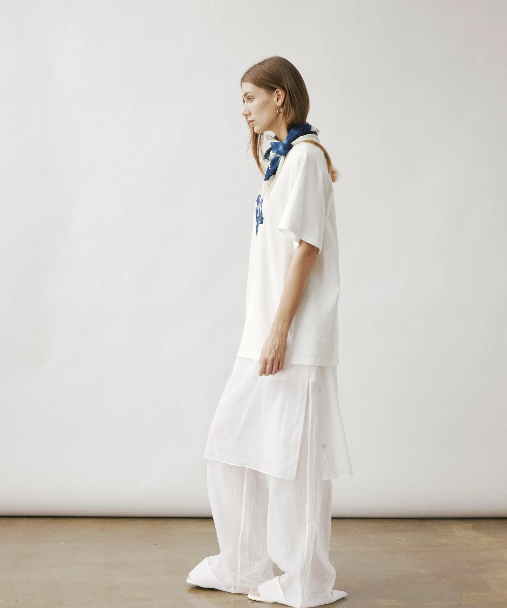 Cilla sheer flap trousers