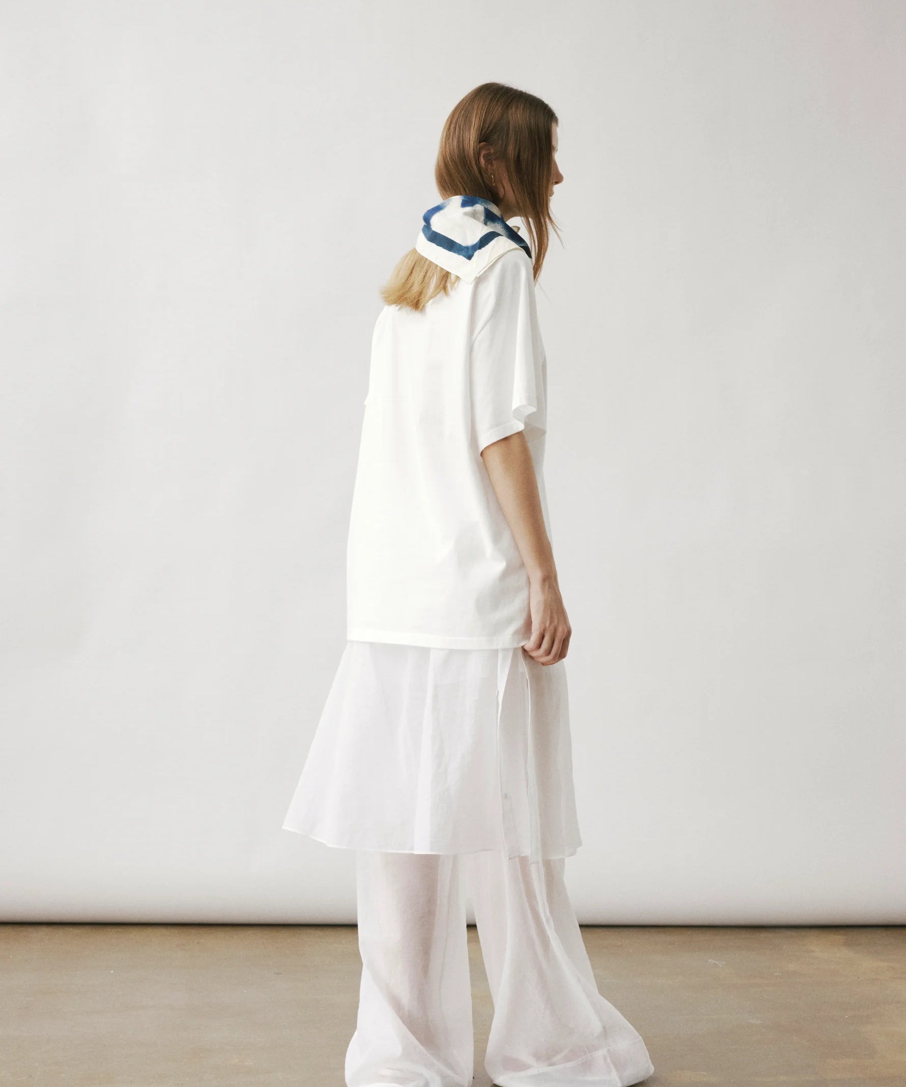 Cilla sheer flap trousers