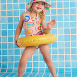 Elastic Strap Bather Fancy Fins