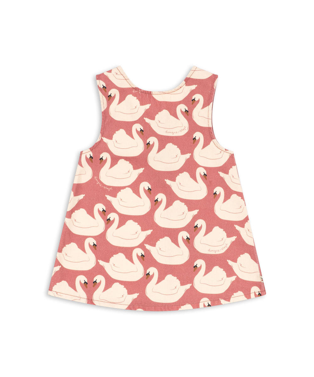 MAGOT BOW DRESS GOTS - SWAN ROSE