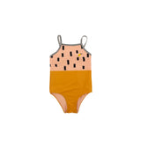 Sticky Lemon swimsuit | sprinkles // lemonade pink + panache gold