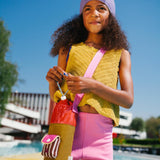 Sticky Lemon bottle bag | better together | medal brass