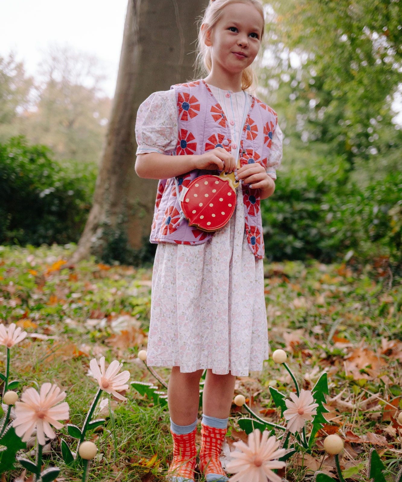 Sticky Lemon wallet bag | lemon tree | ladybird
