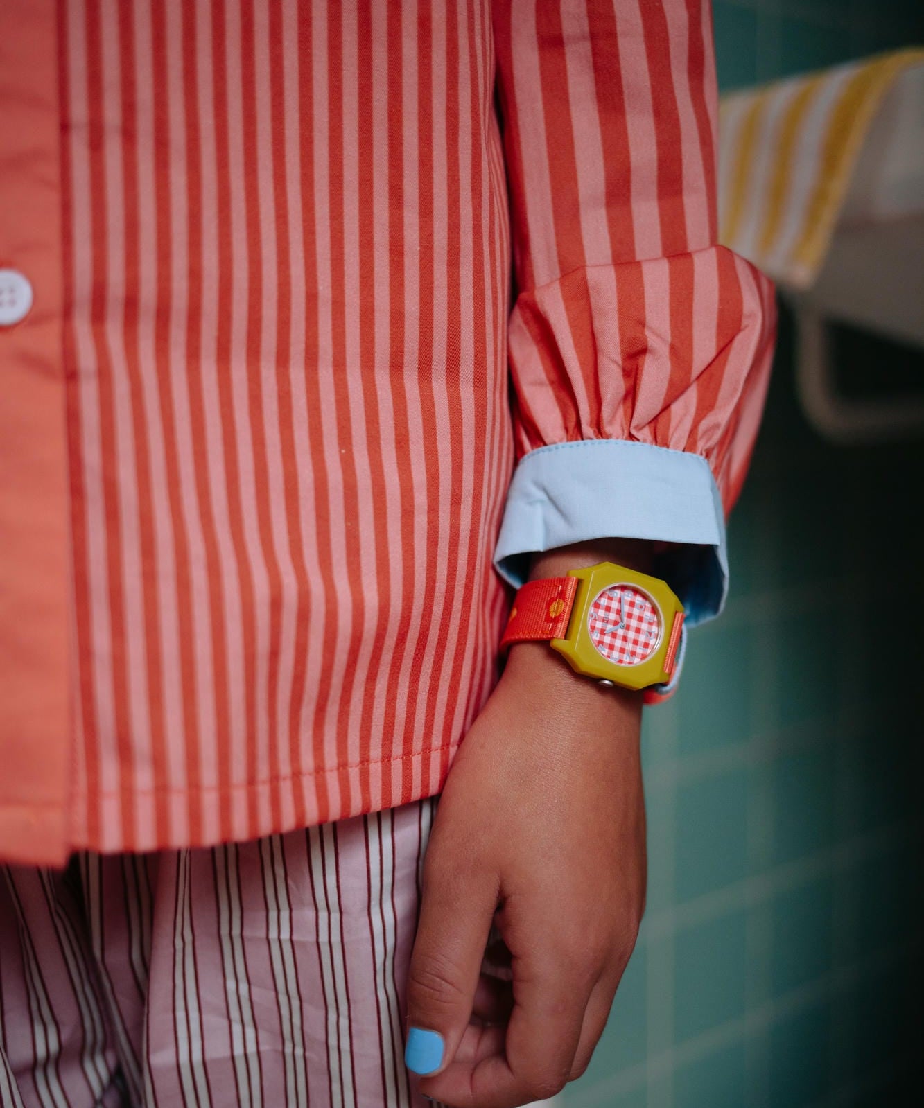 Sticky Lemon x Mini Kyomo watch  | lemon tree | flower
