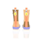 Sticky Lemon rain boots | farmhouse | colour blocking | soil green + pear jam