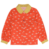 Sticky Lemon blouse | wonders | fish all over | red hat + reed green