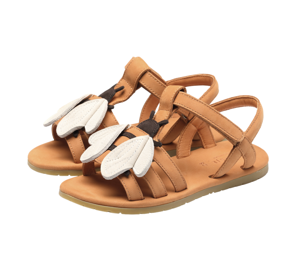 Iles Sky Sandals | Bee - Toffee Nubuck