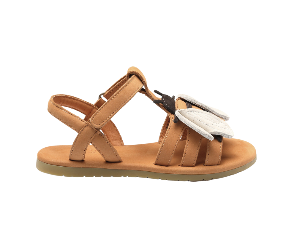 Iles Sky Sandals | Bee - Toffee Nubuck