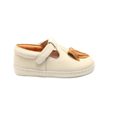 Bowi Shoes | Banana - Cream Betting Leather