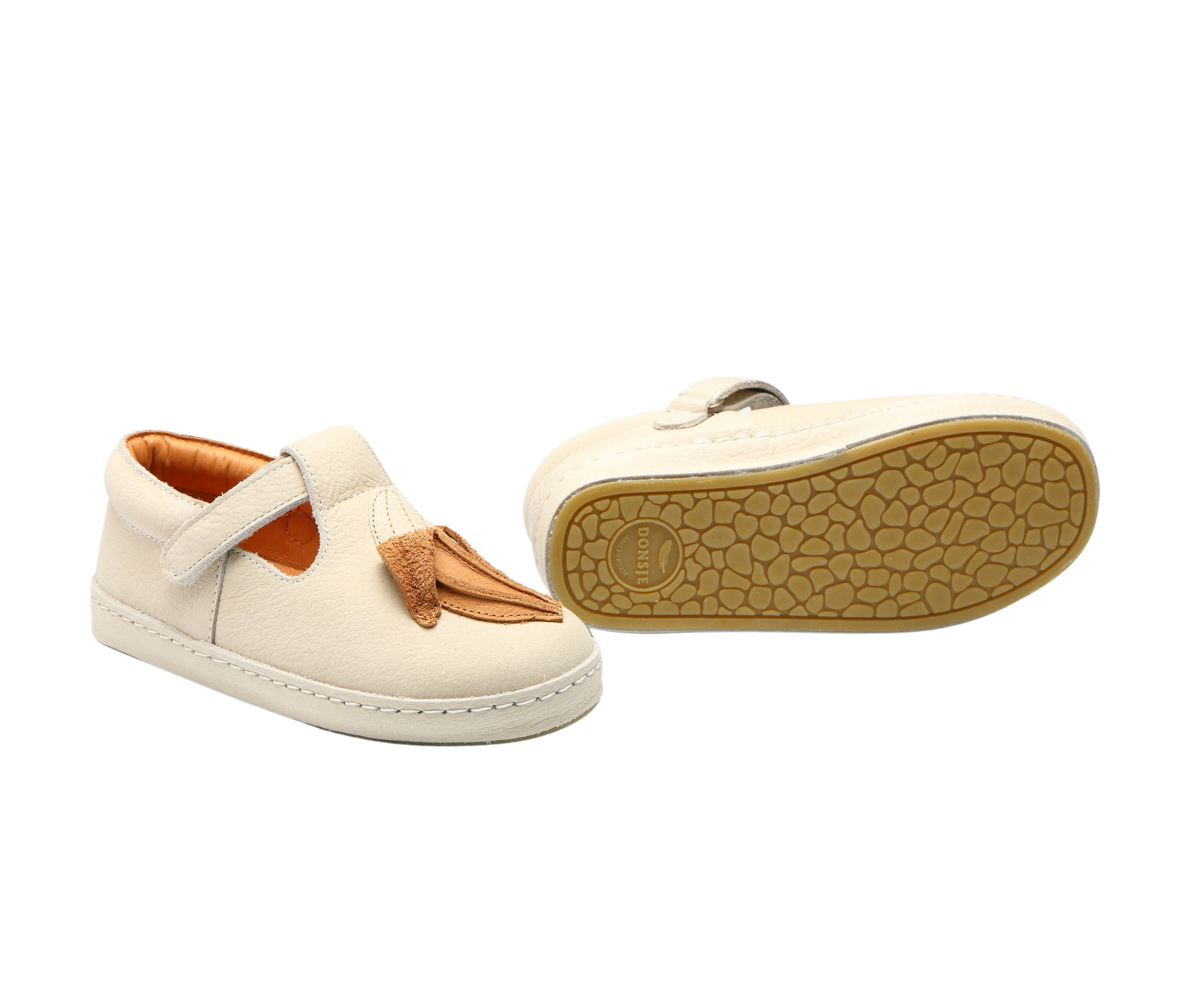 Bowi Shoes | Banana - Cream Betting Leather