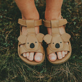 Dhalo Sandals | Koala - Truffle Leather