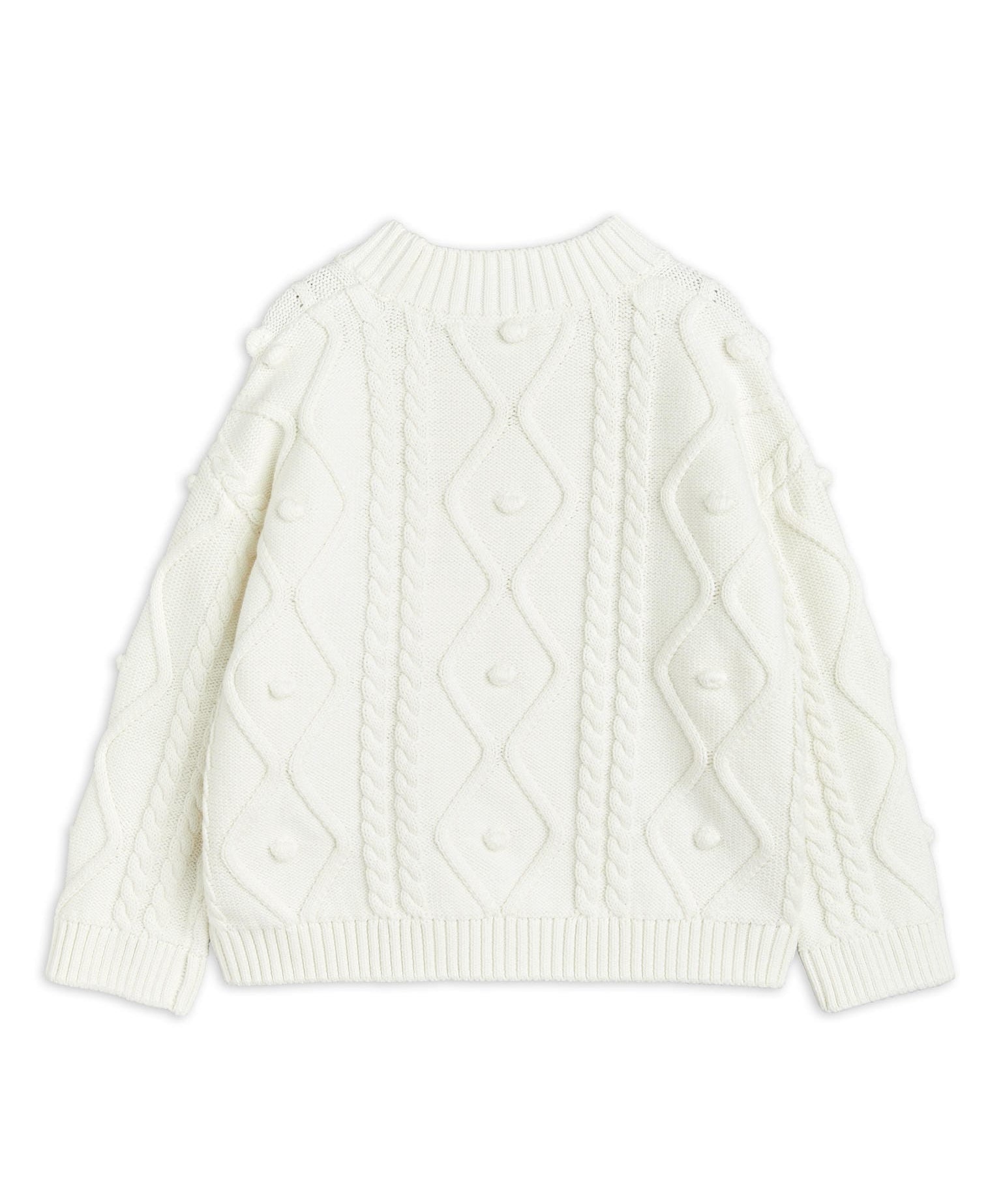 Panda texture knit sweater