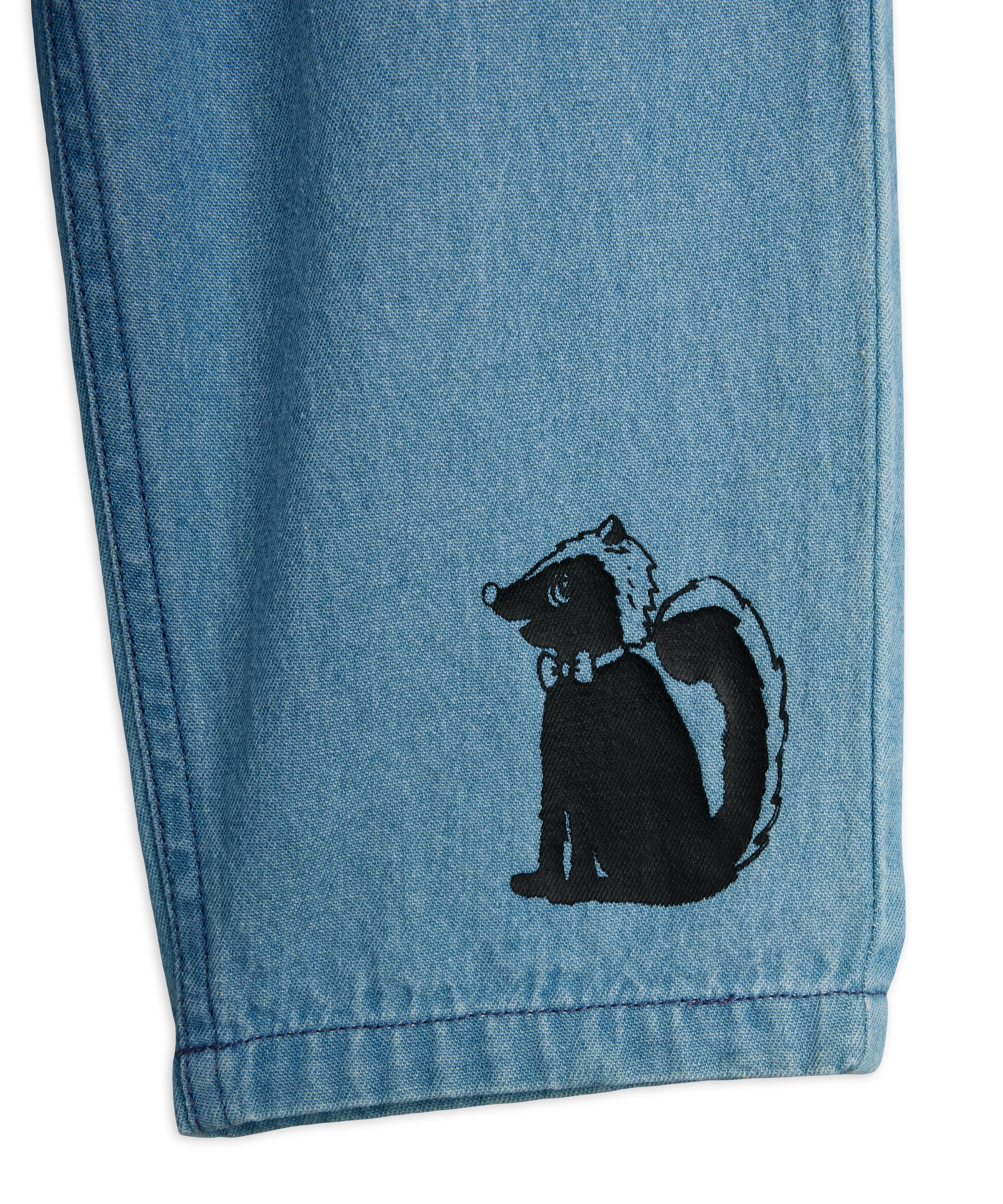 LW denim skunk sp woven trousers - Blue