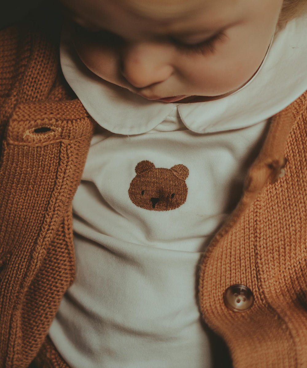 Davo Bodysuit | Bear | Off White