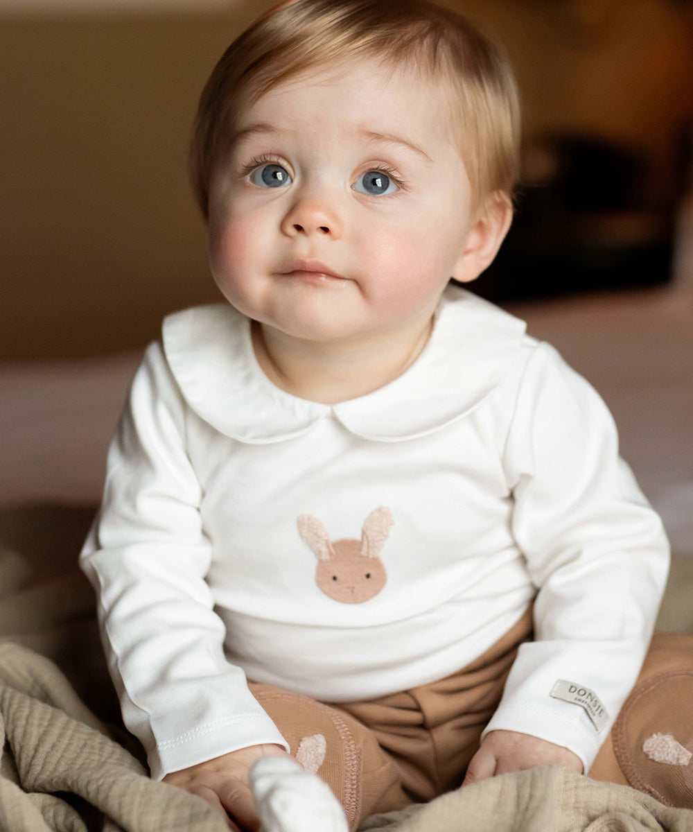 Davo Bodysuit | Fluffy Bunny | Off White