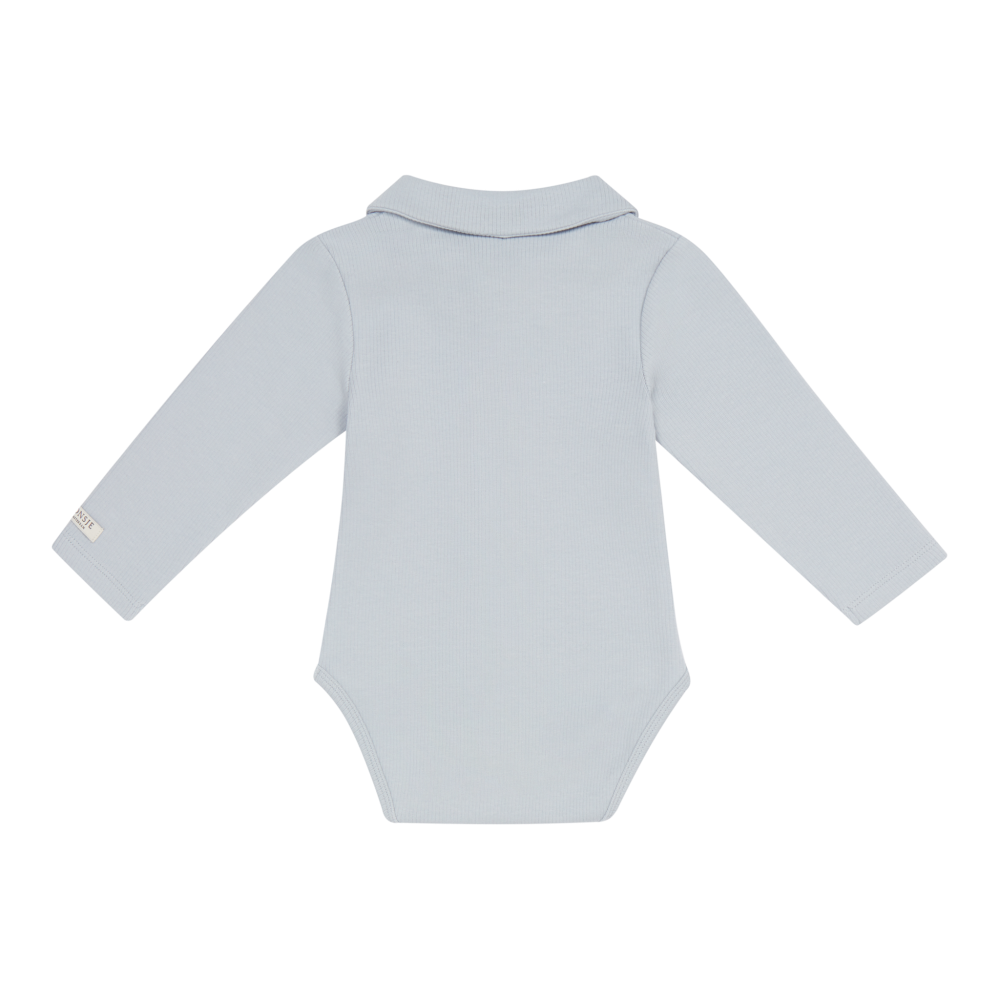 Finnian Bodysuit | Polar Bears | Ice Blue