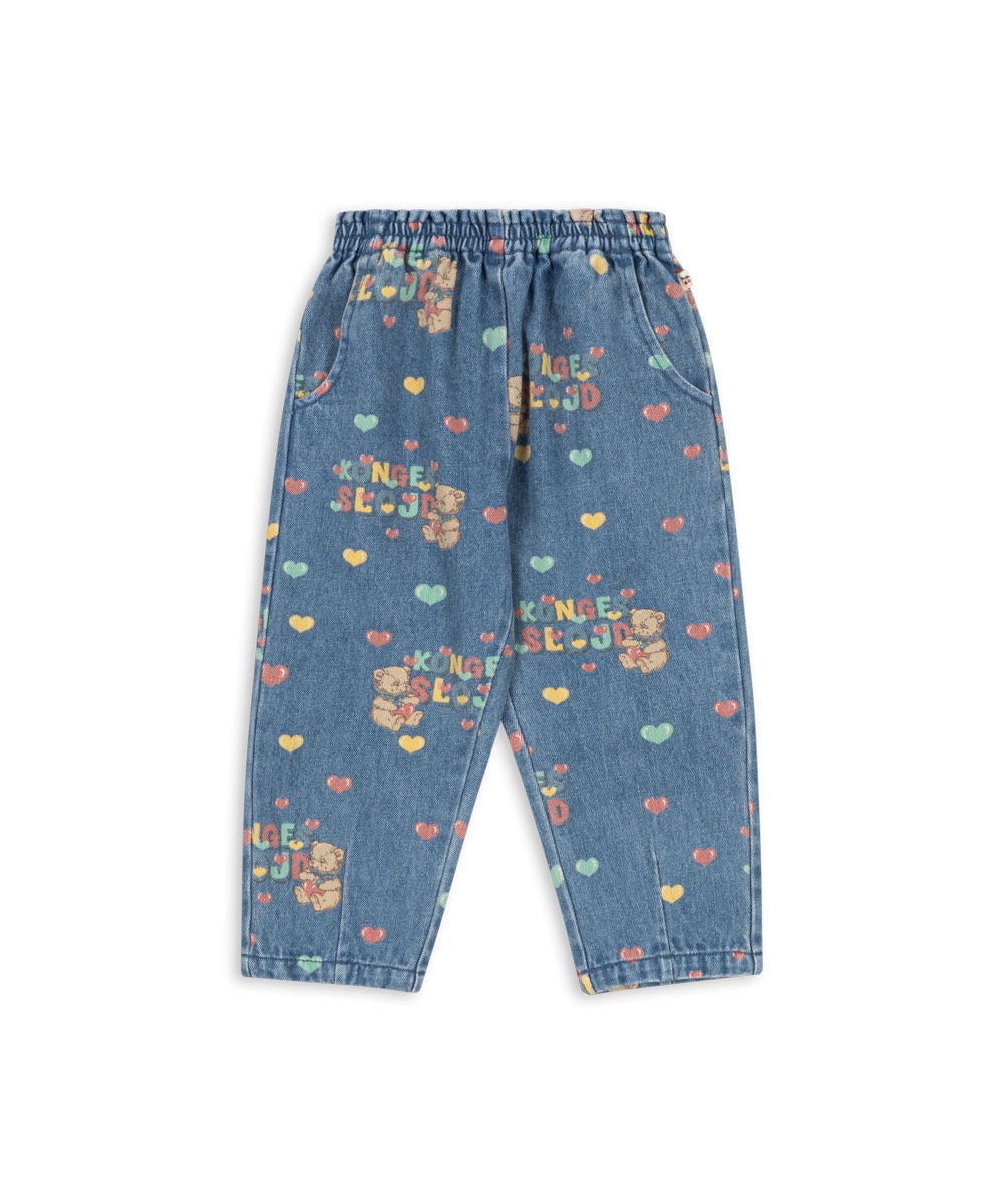 MAGOT FRILL PANTS GOTS - TEDDY COEUR