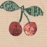 JADE LS SWIMSUIT - ROSE STRIPE