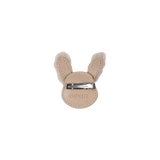 Josy Exclusive Hairclip | Fluffy Bunny - Light Rust Leather