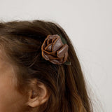 Filoe Clip | Rose - Clay Metallic Leather