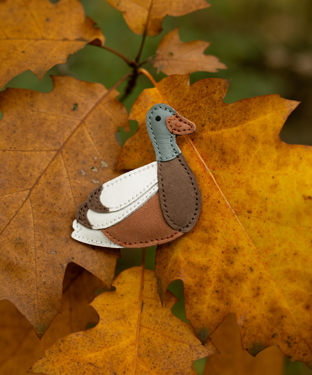 Chiem Clip | Duck | Walnut Nubuck