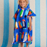 Kids Hooded Towel Flamin' Galahs