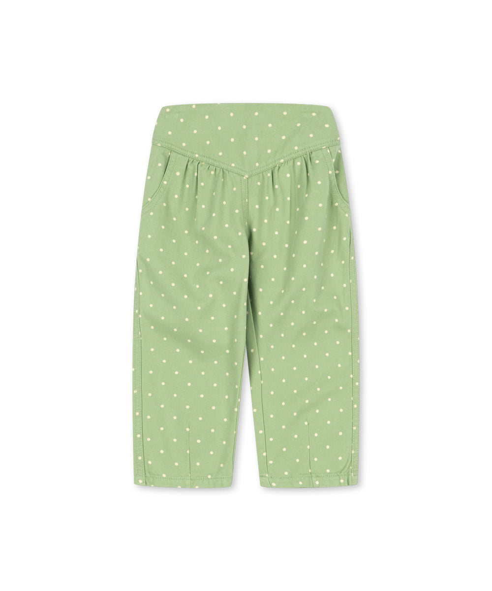 NOLA PANTS GOTS - DOT PISTACCHI