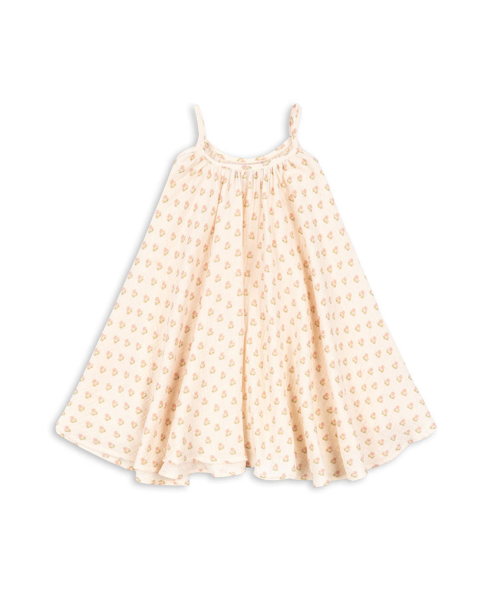 COCO STRAP DRESS GOTS - CARTA ROSA