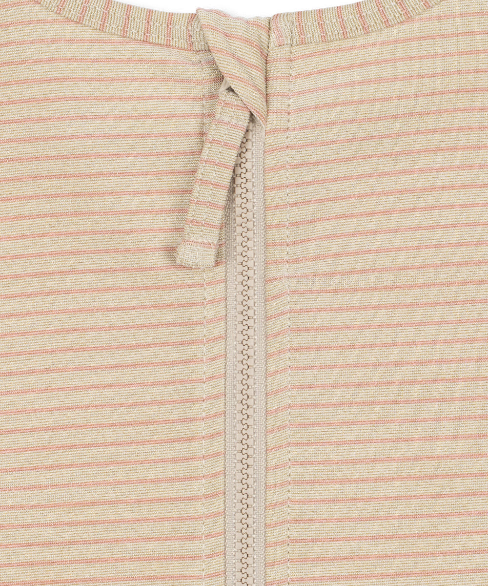 JADE LS SWIMSUIT - ROSE STRIPE