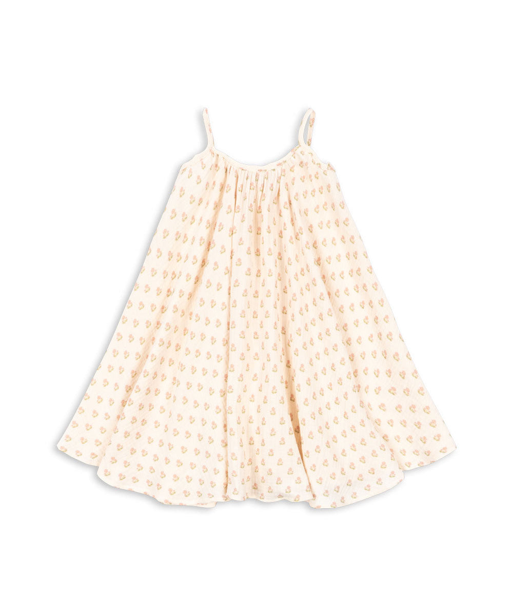 COCO STRAP DRESS GOTS - CARTA ROSA