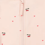 MERLE LS SWIMSUIT GRS - CHERRY COEUR ROSE