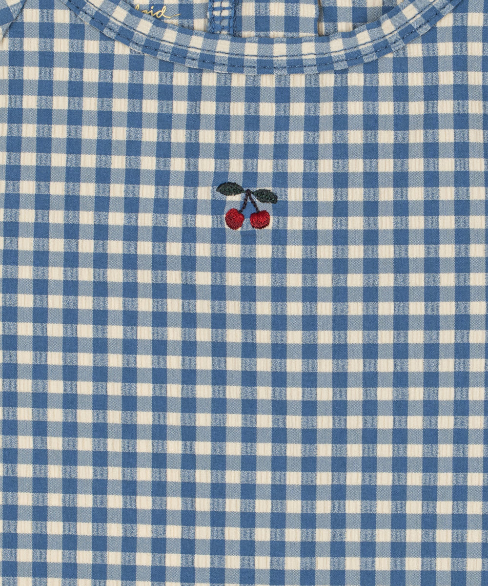 FRESIA LS SWIMSUIT GRS - HARBOR CHECK