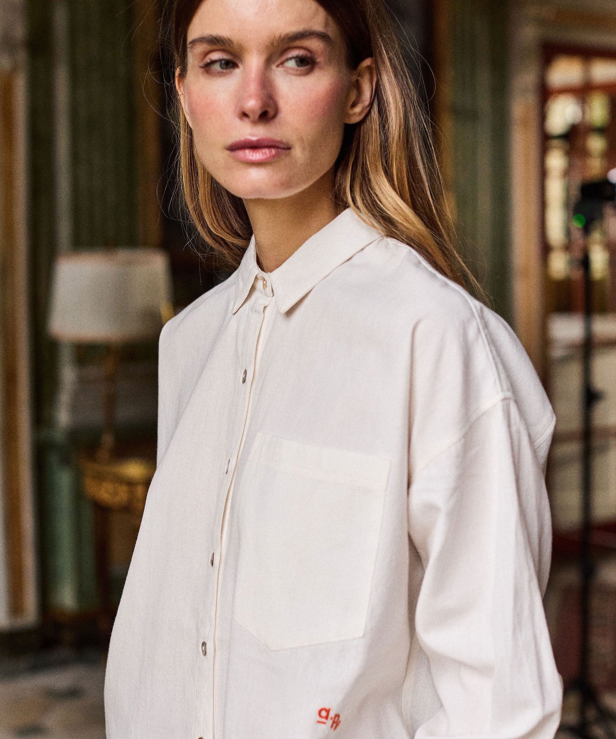 Voile Shirt | Ecru
