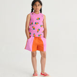 Tangerine all over tank top