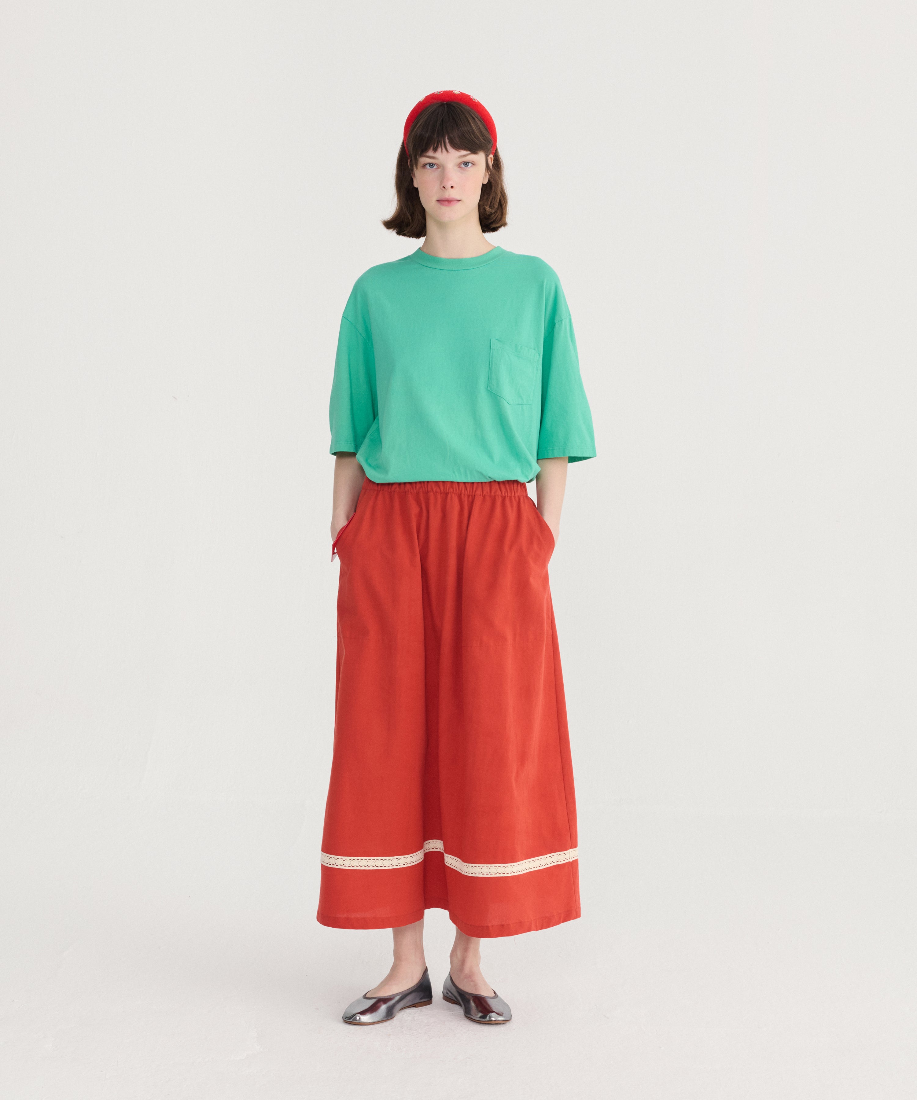 Tea time oversize T-shirt