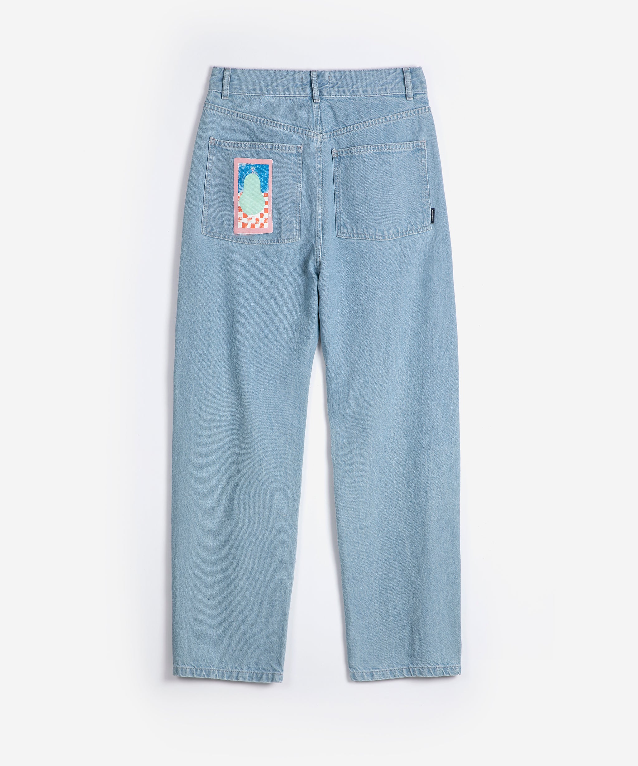 Simple pear high waist jeans
