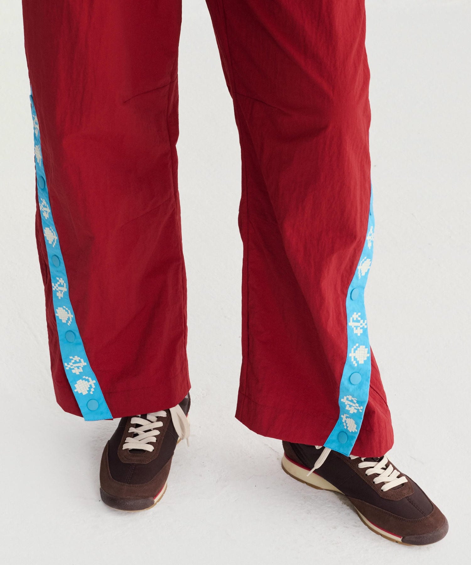 Pixel Flowers sporty pants