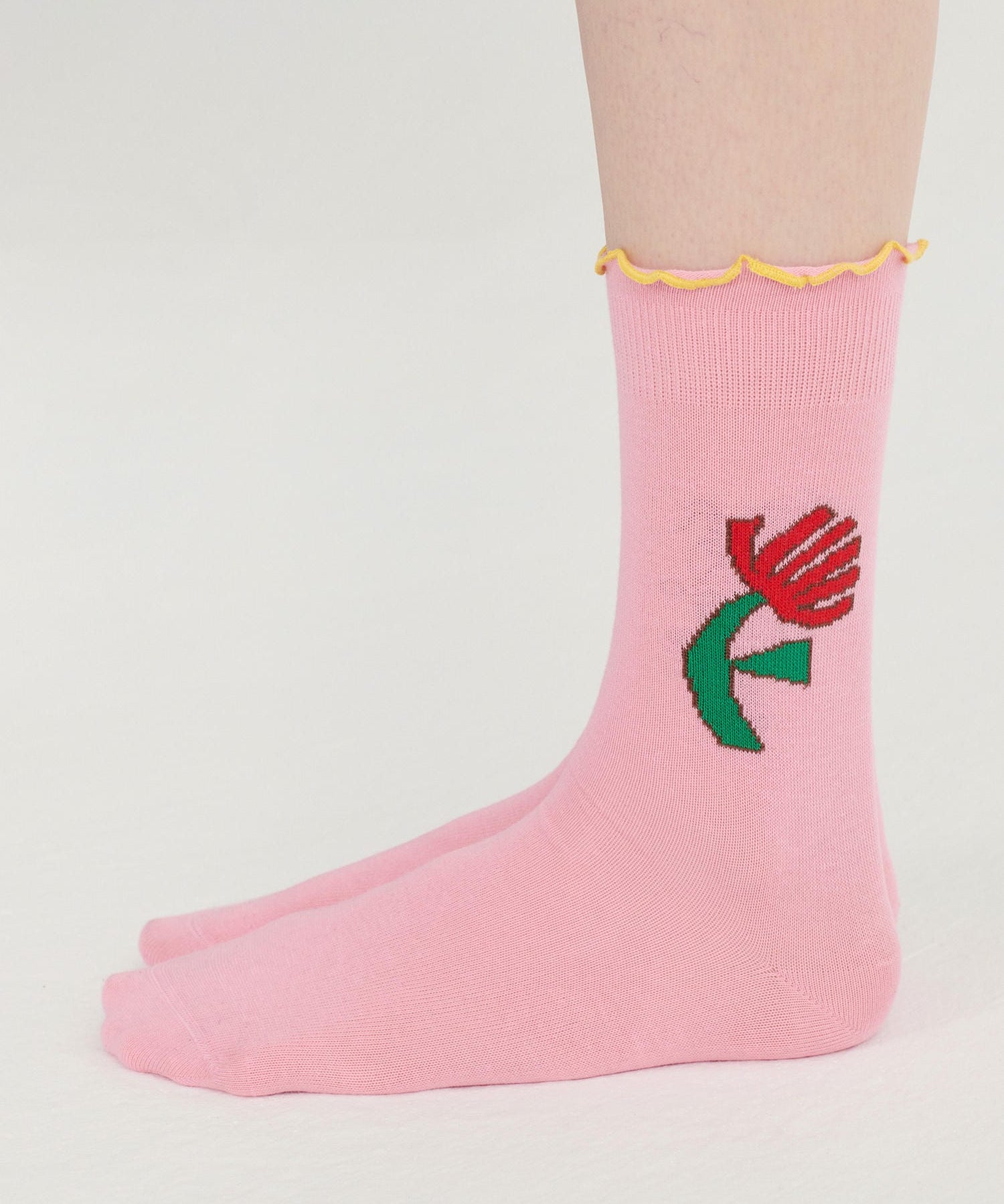 Pixel Daisy cotton pack short socks