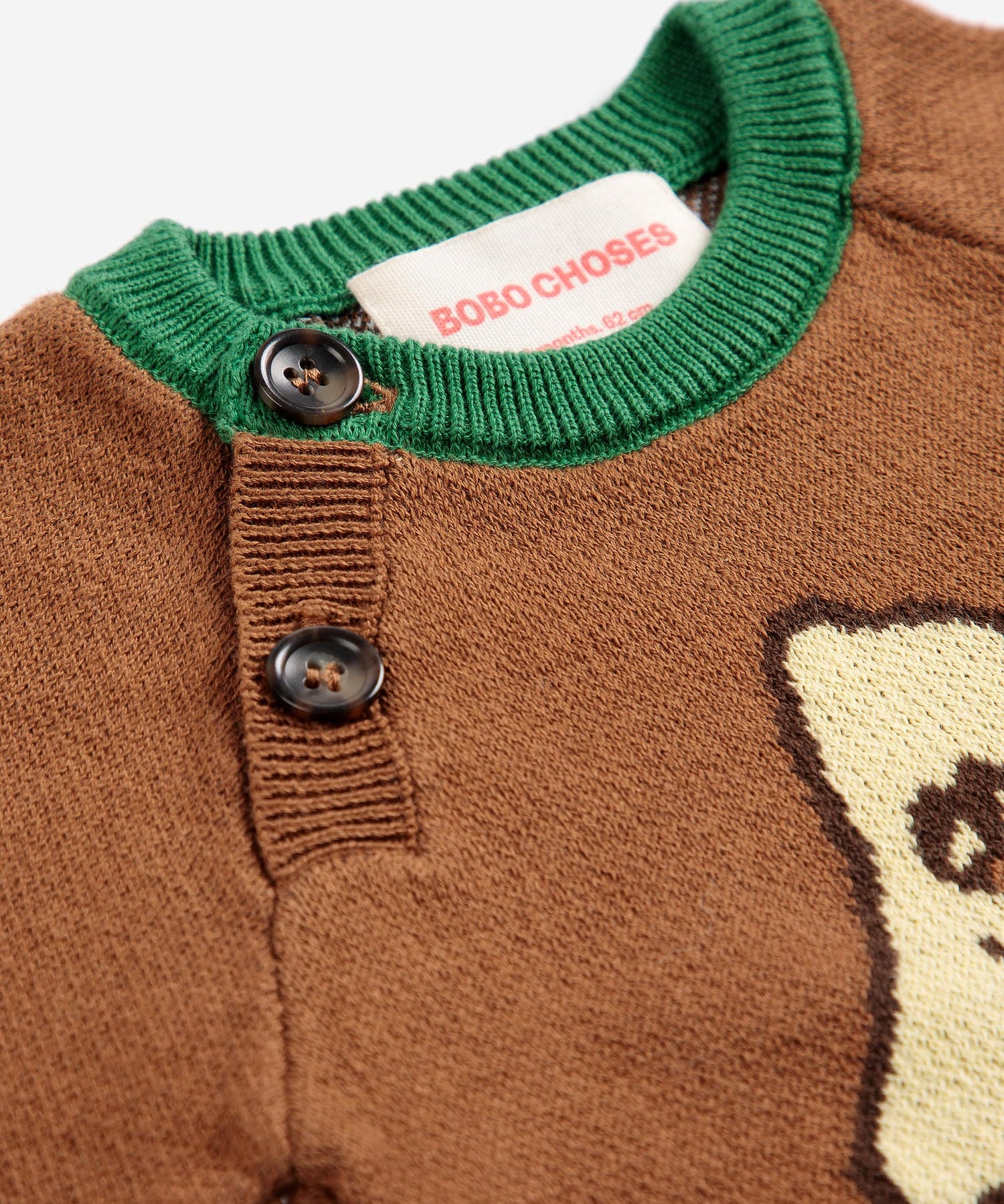 Mush Monster jacquard jumper