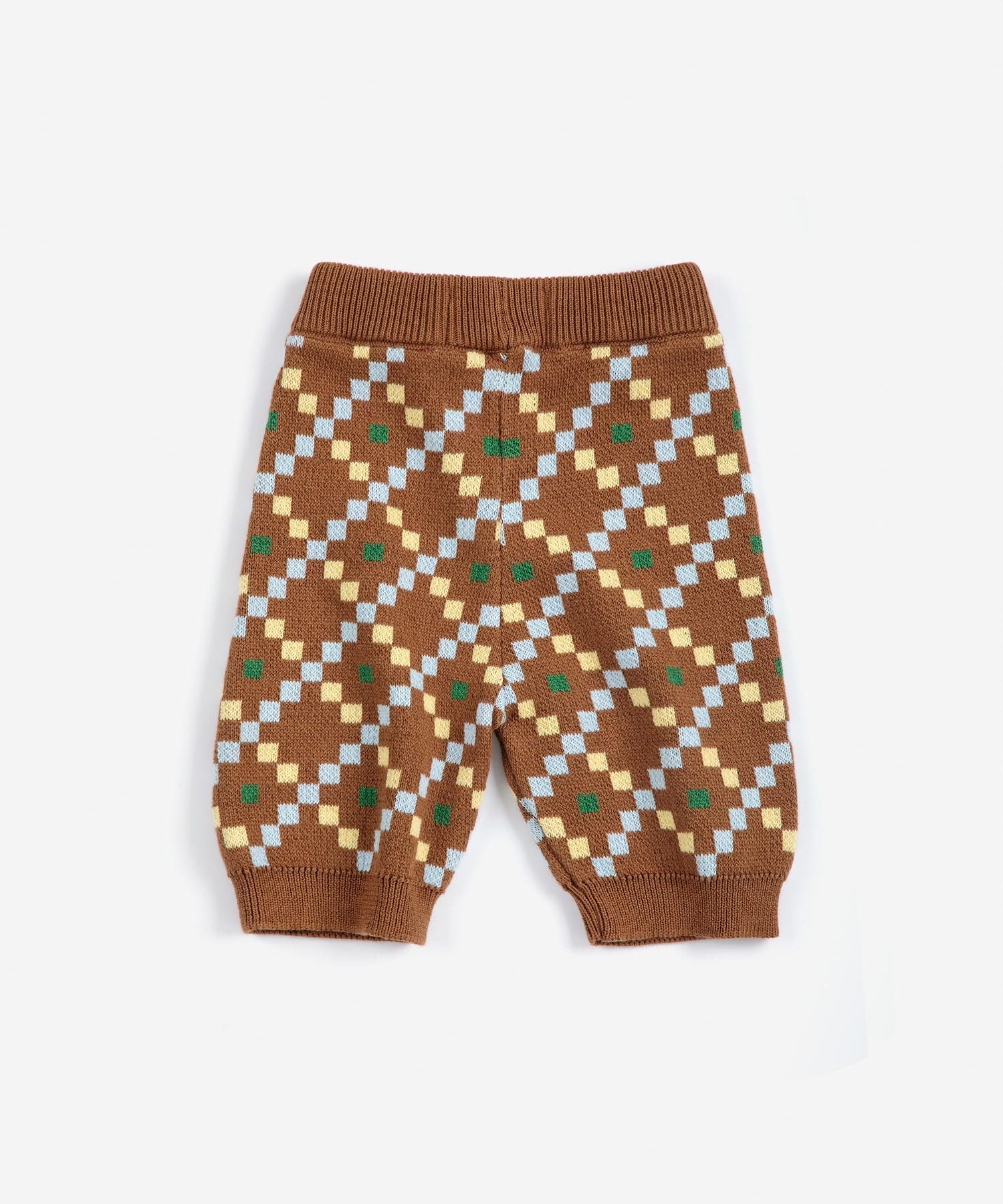Pixel all over knitted pants