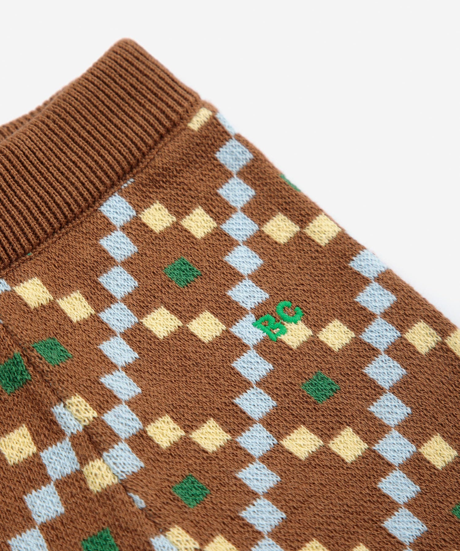 Pixel all over knitted pants