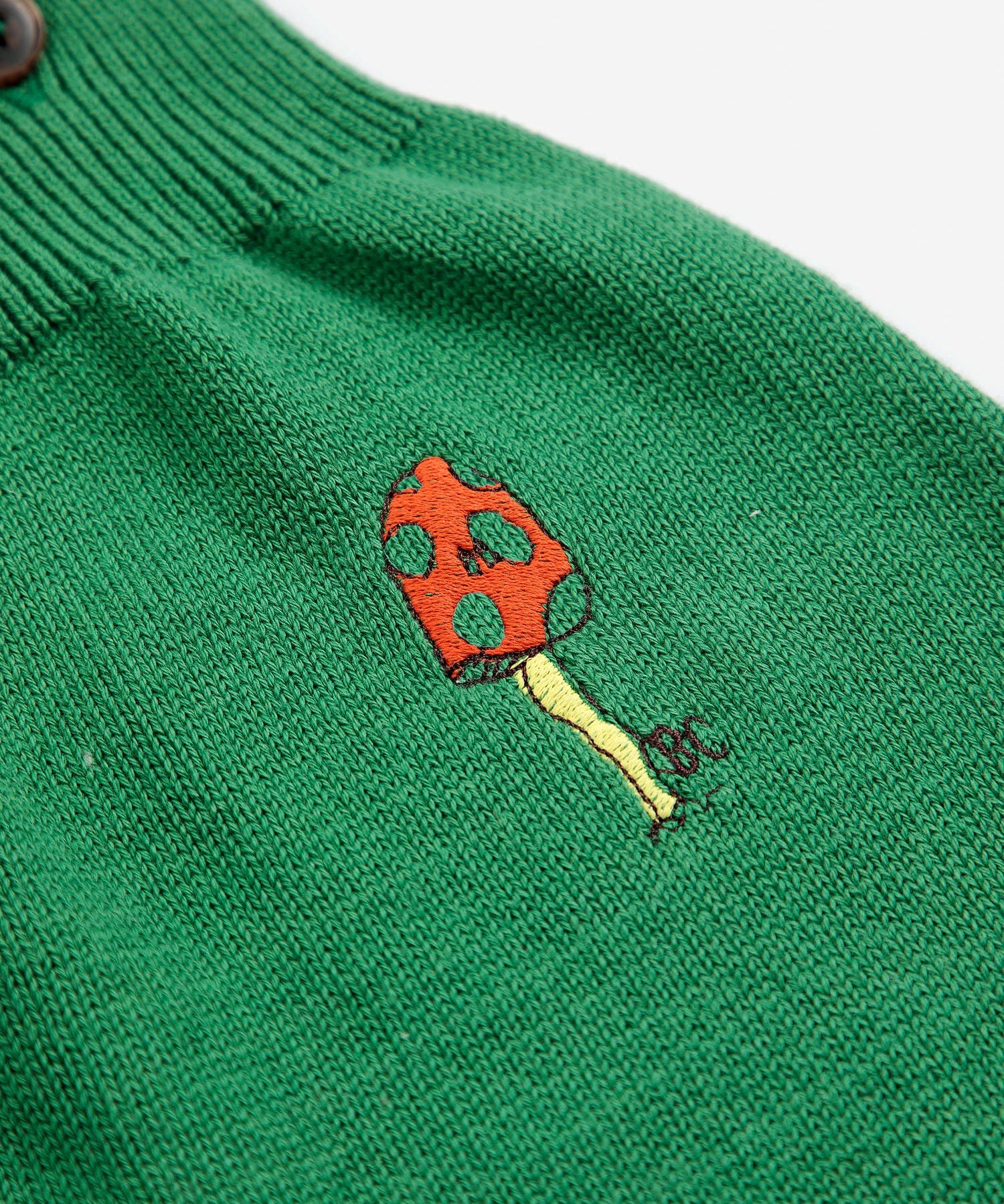 Mush Monster knitted overall