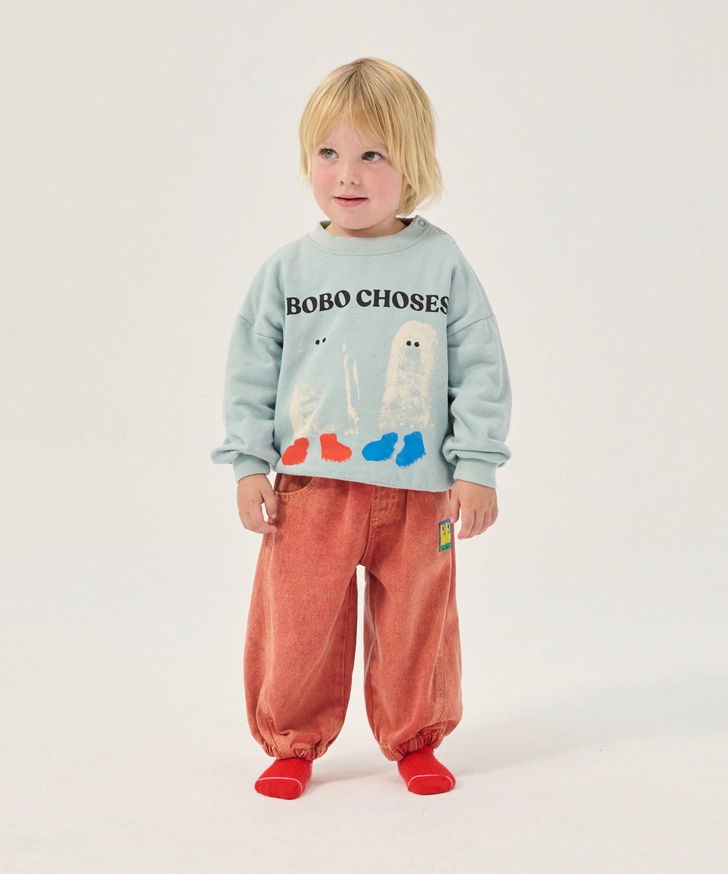 Booo Bo Choses Tag denim pants