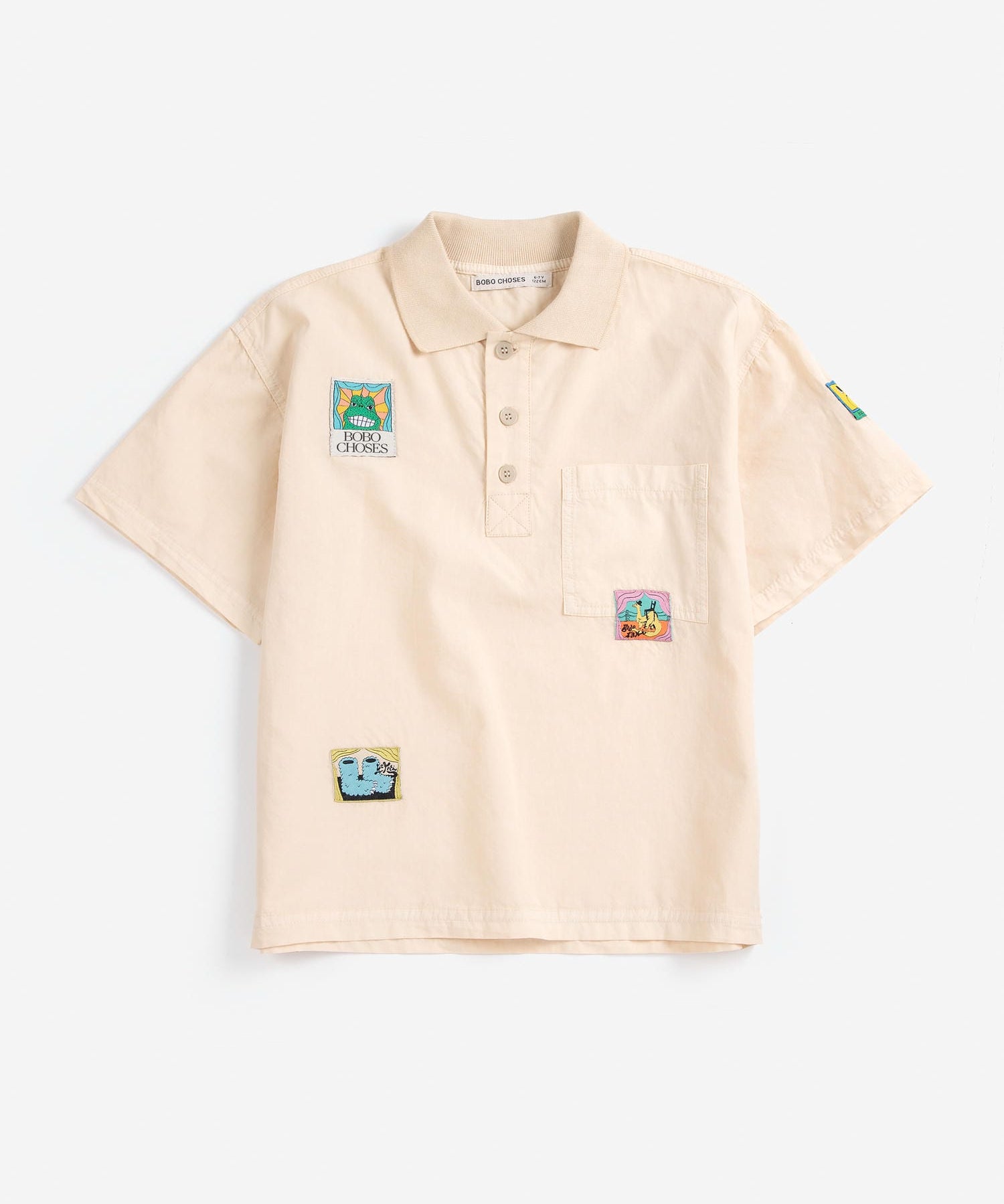 Bobo Labelled boxy shirt