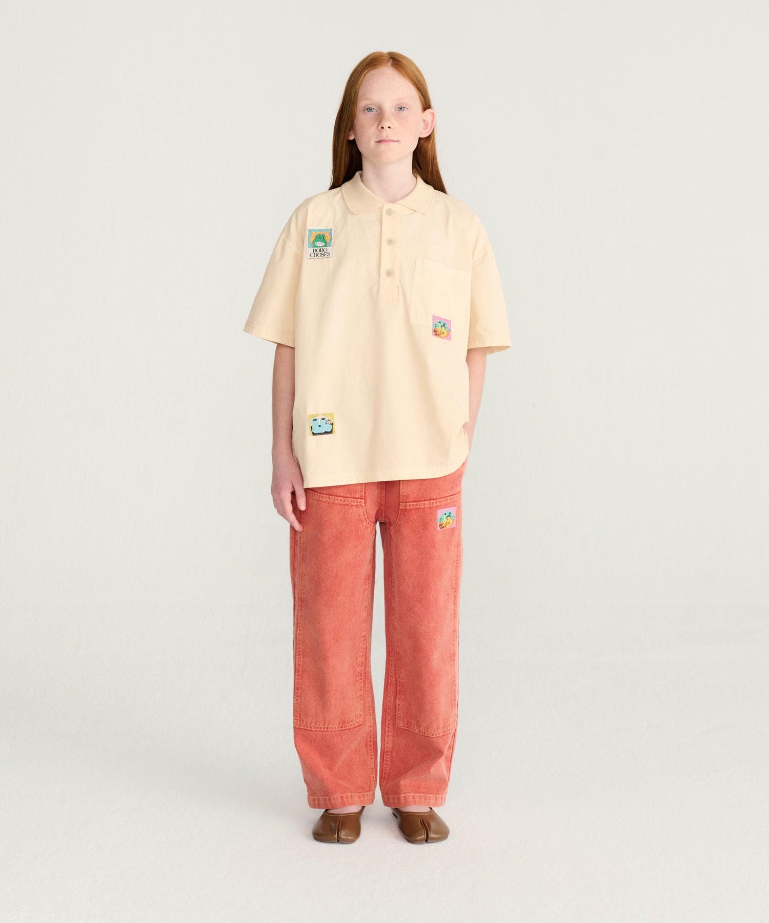 Bobo Labelled boxy shirt
